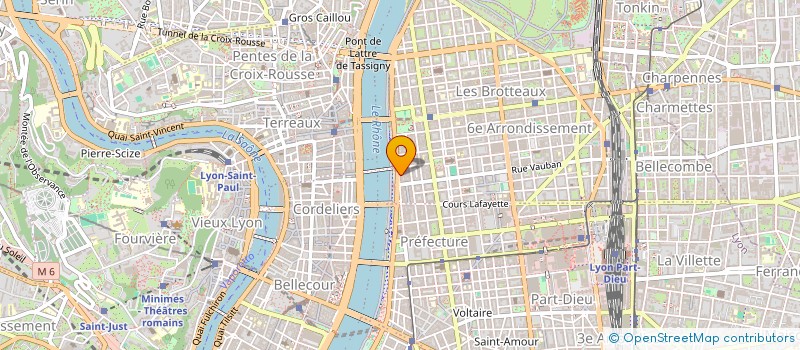 localisation de l'entreprise INDIVISION PAPILLON  LYON