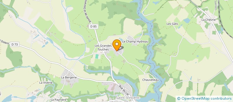 localisation de l'entreprise INDIVISION PAPIN  LE CHAMP-SAINT-PERE