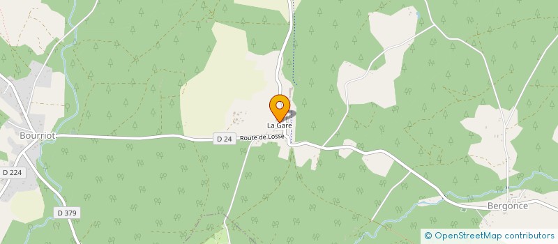 localisation de l'entreprise INDIVISION PARGADE ET FILS  ROQUEFORT