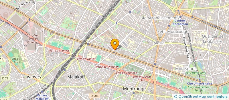 localisation de l'entreprise INDIVISION PARIS 14  PARIS