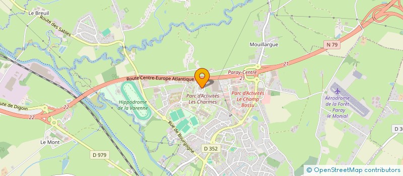 localisation de l'entreprise INDIVISION PARIS BERGE à PARAY-LE-MONIAL