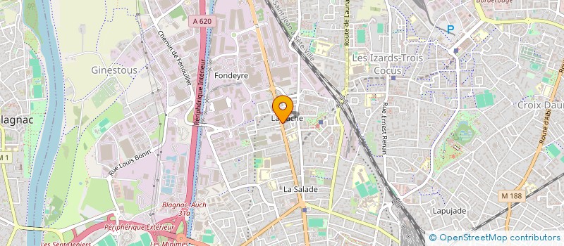 localisation de l'entreprise INDIVISION PARIS-GUITER à TOULOUSE
