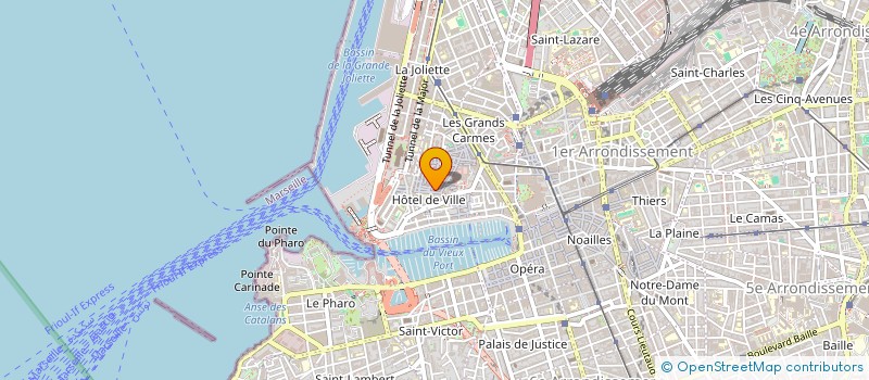 localisation de l'entreprise INDIVISION PARIS / MARSEILLE à MARSEILLE