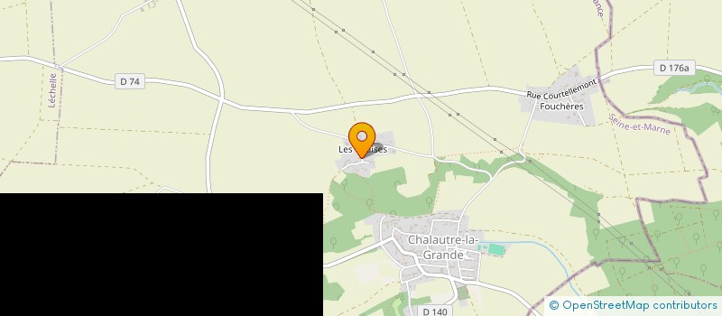 localisation de l'entreprise INDIVISION PARISOT  CHALAUTRE-LA-GRANDE