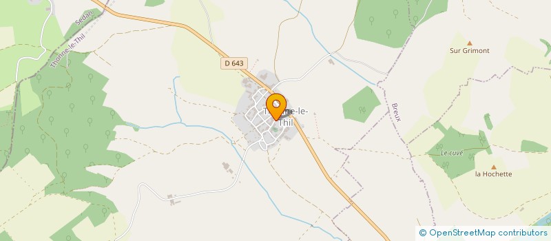 localisation de l'entreprise INDIVISION PARMENTIER à ECOUVIEZ
