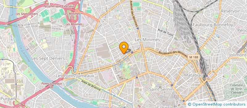 localisation de l'entreprise INDIVISION PARMENTIER à TOULOUSE