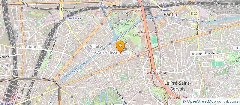 localisation de l'entreprise INDIVISION PARNIS  PARIS