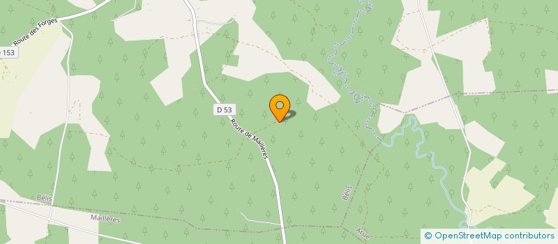 localisation de l'entreprise INDIVISION PARRET  BELIS