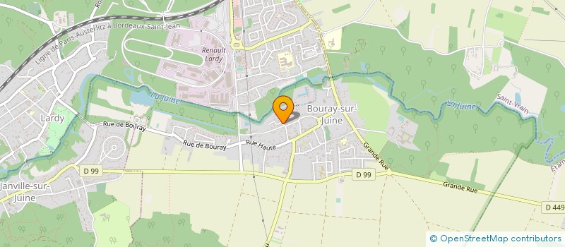 localisation de l'entreprise INDIVISION PARROT  BOURAY-SUR-JUINE