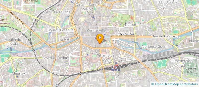 localisation de l'entreprise INDIVISION PARTHENAY  RENNES