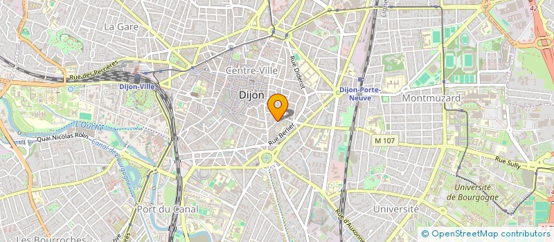 localisation de l'entreprise INDIVISION PARTHIOT COLLIN à DIJON