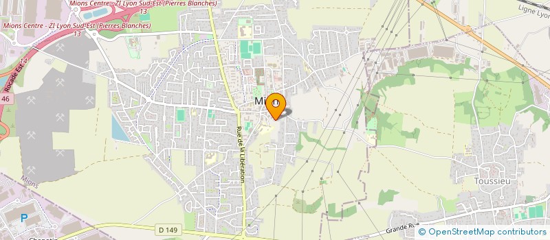 localisation de l'entreprise INDIVISION PASCAL ET VIRGINIE MONIER - LMNP  MIONS