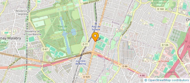 localisation de l'entreprise INDIVISION PASSOS DANTAS à ANTONY