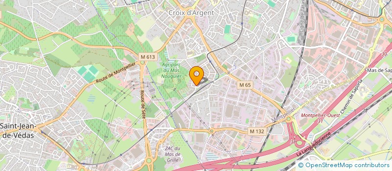 localisation de l'entreprise INDIVISION PASTOORS  MONTPELLIER