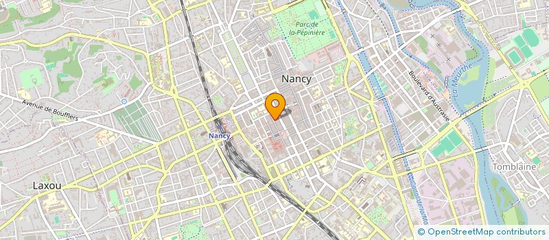 localisation de l'entreprise INDIVISION PAUL ET ROGER GSELL  NANCY