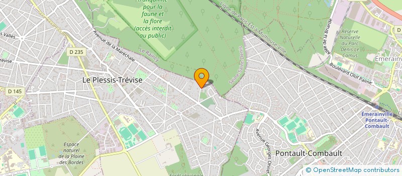 localisation de l'entreprise INDIVISION PAUL LACQUA  LE PLESSIS-TREVISE