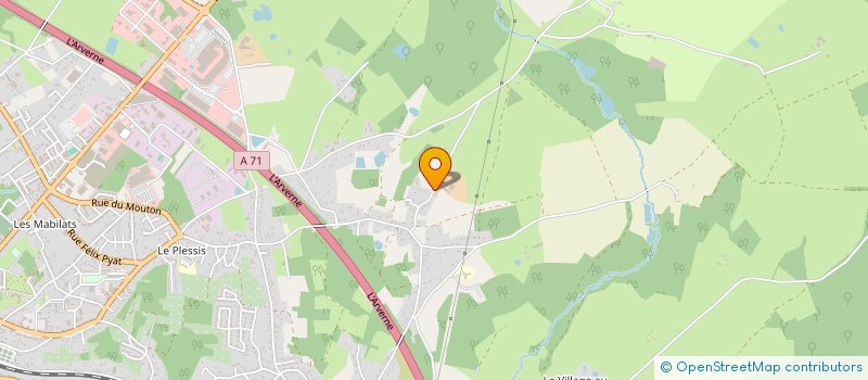 localisation de l'entreprise INDIVISION PAULINE ET ENZO ALBIZZATI  VIERZON