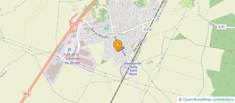 localisation de l'entreprise INDIVISION PAULINE SERCI EVELYNE BRUNO  SAINT-MARD