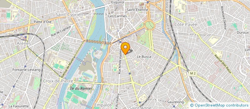 localisation de l'entreprise INDIVISION PAVAGEAU GLOANNEC à TOULOUSE