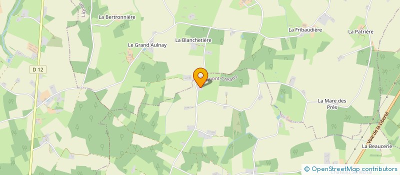 localisation de l'entreprise INDIVISION PAVIE  CLERMONT-CREANS