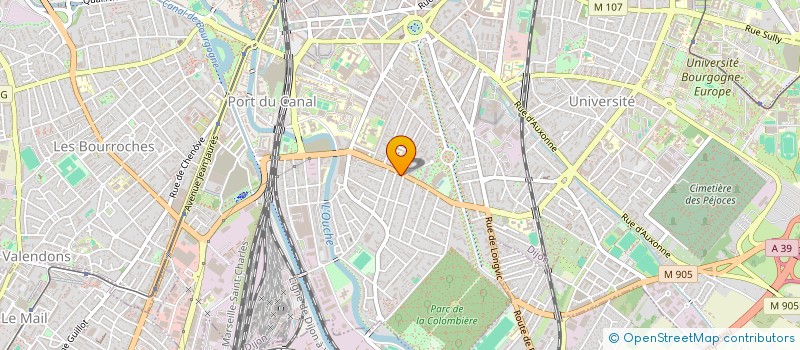 localisation de l'entreprise INDIVISION PAVLIC MARTINET à DIJON
