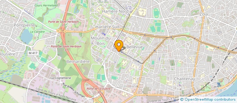 localisation de l'entreprise INDIVISION PEAN ET GALIN à NANTES