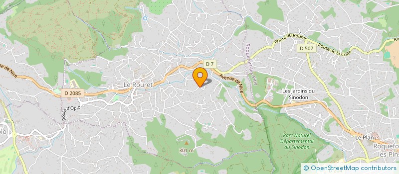 localisation de l'entreprise INDIVISION PEIX  LE ROURET