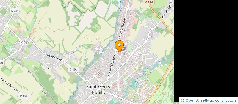 localisation de l'entreprise INDIVISION PELE RAPHOZ à SAINT-GENIS-POUILLY