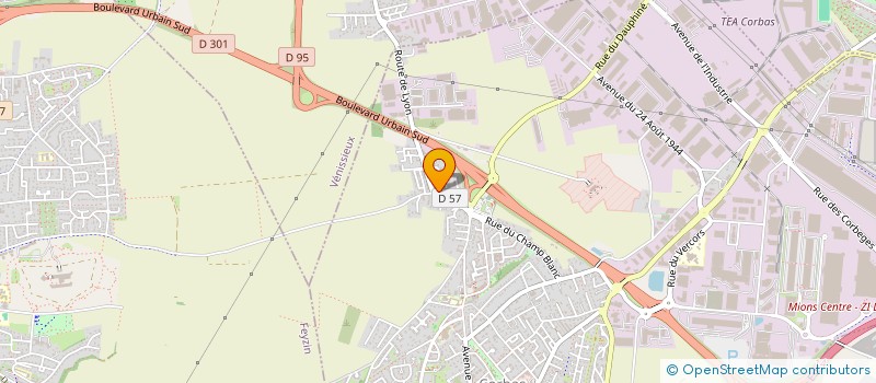 localisation de l'entreprise INDIVISION PELLET EMMA à CORBAS