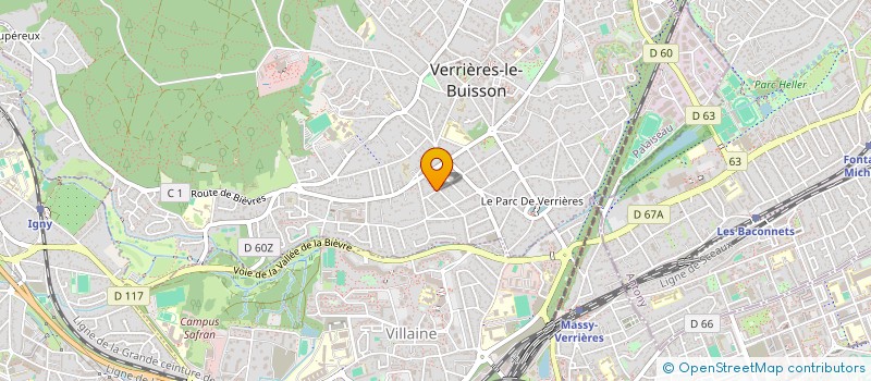 localisation de l'entreprise INDIVISION PELLISSIER-PIGNON  VERRIERES-LE-BUISSON