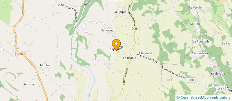 localisation de l'entreprise INDIVISION PELLUAULT-THIERRY  CAUSSE-ET-DIEGE