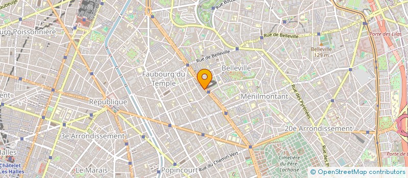 localisation de l'entreprise INDIVISION PELTIER à PARIS