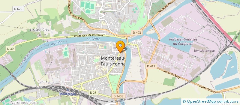 localisation de l'entreprise INDIVISION PENA RODRIGUEZ ET PEREIRA IBARRA  MONTEREAU-FAULT-YONNE