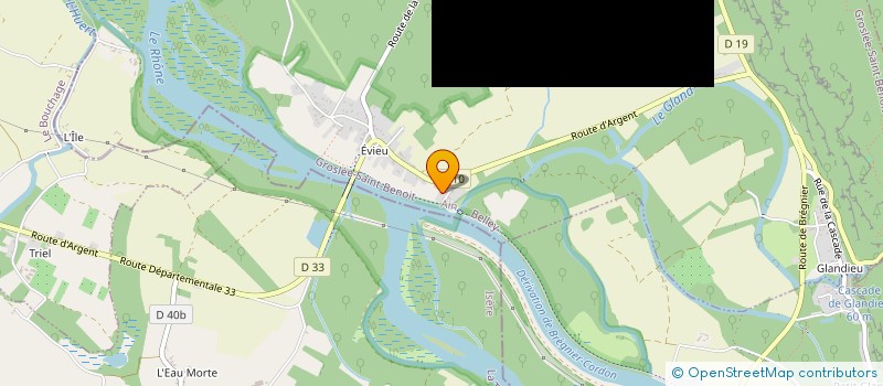 localisation de l'entreprise INDIVISION PENELLE  GROSLEE-SAINT-BENOIT