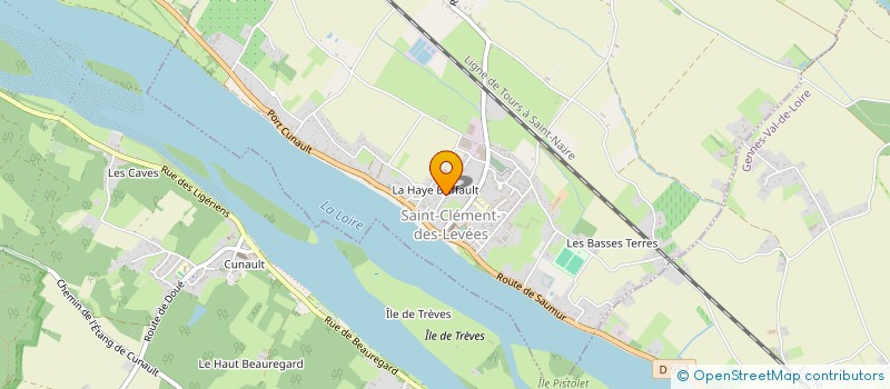 localisation de l'entreprise INDIVISION PENOT  SAINT-CLEMENT-DES-LEVEES