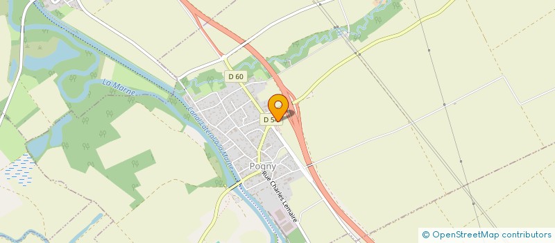 localisation de l'entreprise INDIVISION PERARDEL  POGNY