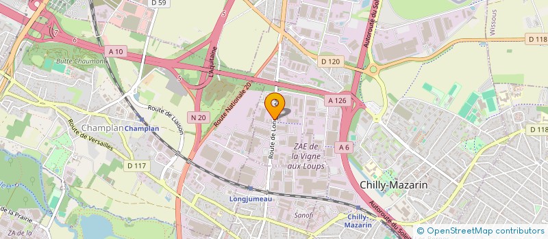 localisation de l'entreprise INDIVISION PERCEVAUT à CHILLY-MAZARIN