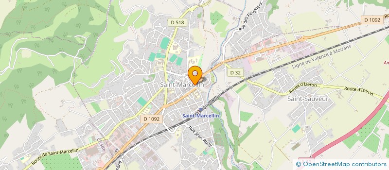 localisation de l'entreprise INDIVISION PERCHE STMARCELLIN  SAINT-MARCELLIN