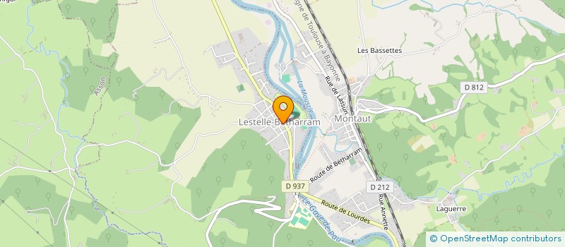 localisation de l'entreprise INDIVISION PERE-LAPERNE  LESTELLE-BETHARRAM