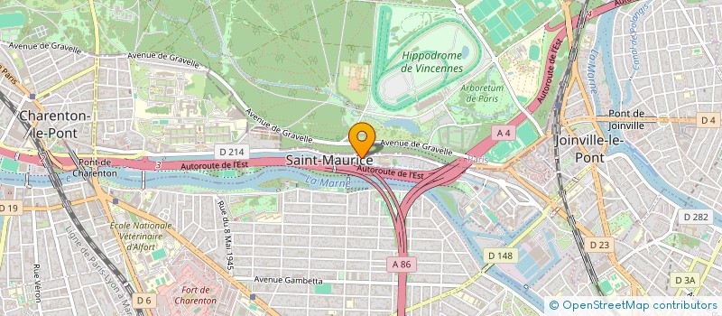 localisation de l'entreprise INDIVISION PEREZ à SAINT-MAURICE