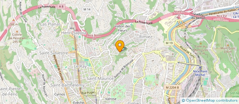 localisation de l'entreprise INDIVISION PEREZ AMATO à NICE