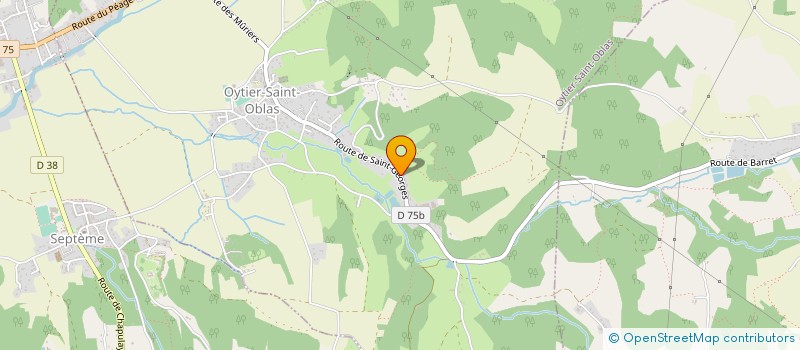 localisation de l'entreprise INDIVISION PEREZ FLACHARD  OYTIER-SAINT-OBLAS