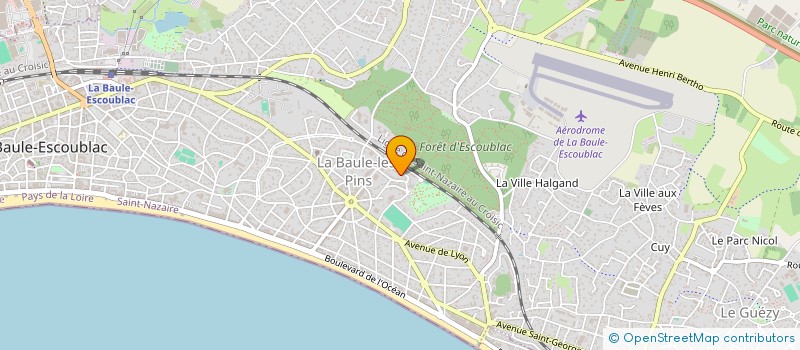 localisation de l'entreprise INDIVISION PERIER à LA BAULE-ESCOUBLAC