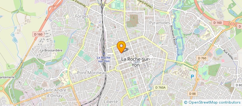 localisation de l'entreprise INDIVISION PERISSE à LA ROCHE-SUR-YON