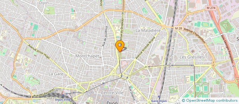 localisation de l'entreprise INDIVISION PERNOT DIDER ET MARIE-JOSE à DIJON