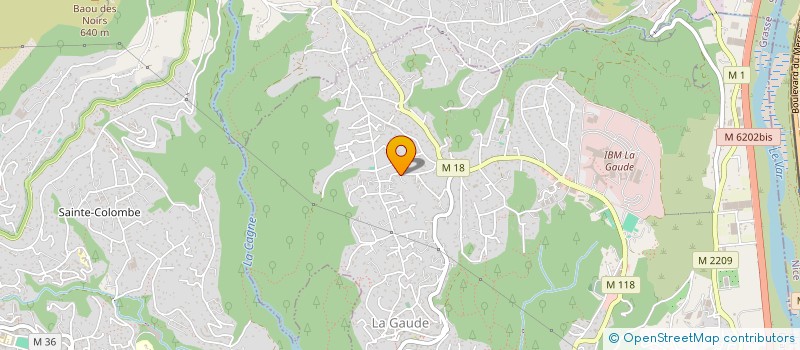 localisation de l'entreprise INDIVISION PERONA-MIRAMOND  LA GAUDE