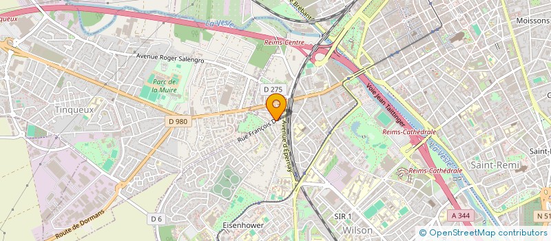 localisation de l'entreprise INDIVISION PEROTIN  REIMS