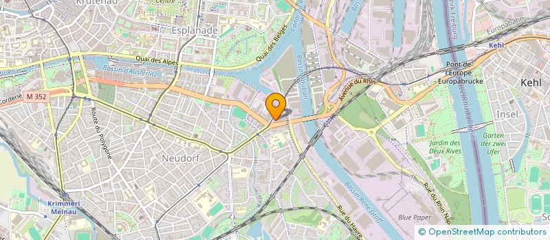 localisation de l'entreprise INDIVISION PERQUIS / PETIT à STRASBOURG