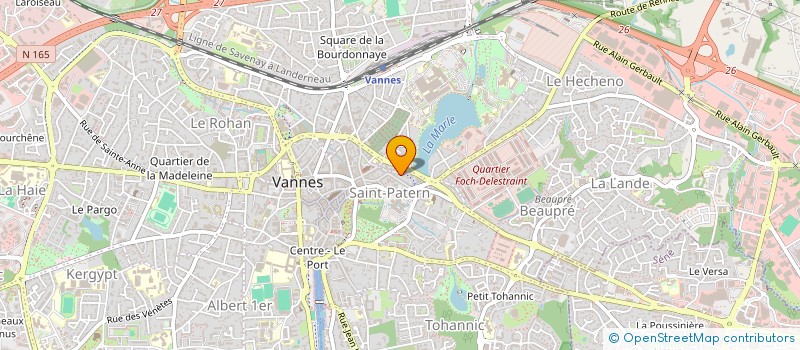 localisation de l'entreprise INDIVISION PERRARD à VANNES