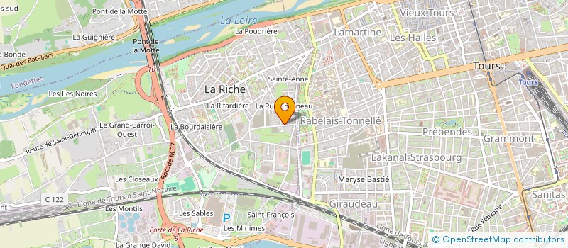 localisation de l'entreprise INDIVISION PERRAUDIN ARNOUX  LA RICHE